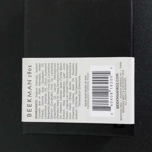 NWT BEEKMAN 1805 HELLO SUNSHINE  AFTER THE SUN BAR ALOE SOAP - Picture 3 of 4